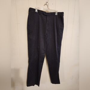 Savane Mens Dress Pants Size 36x32 Black